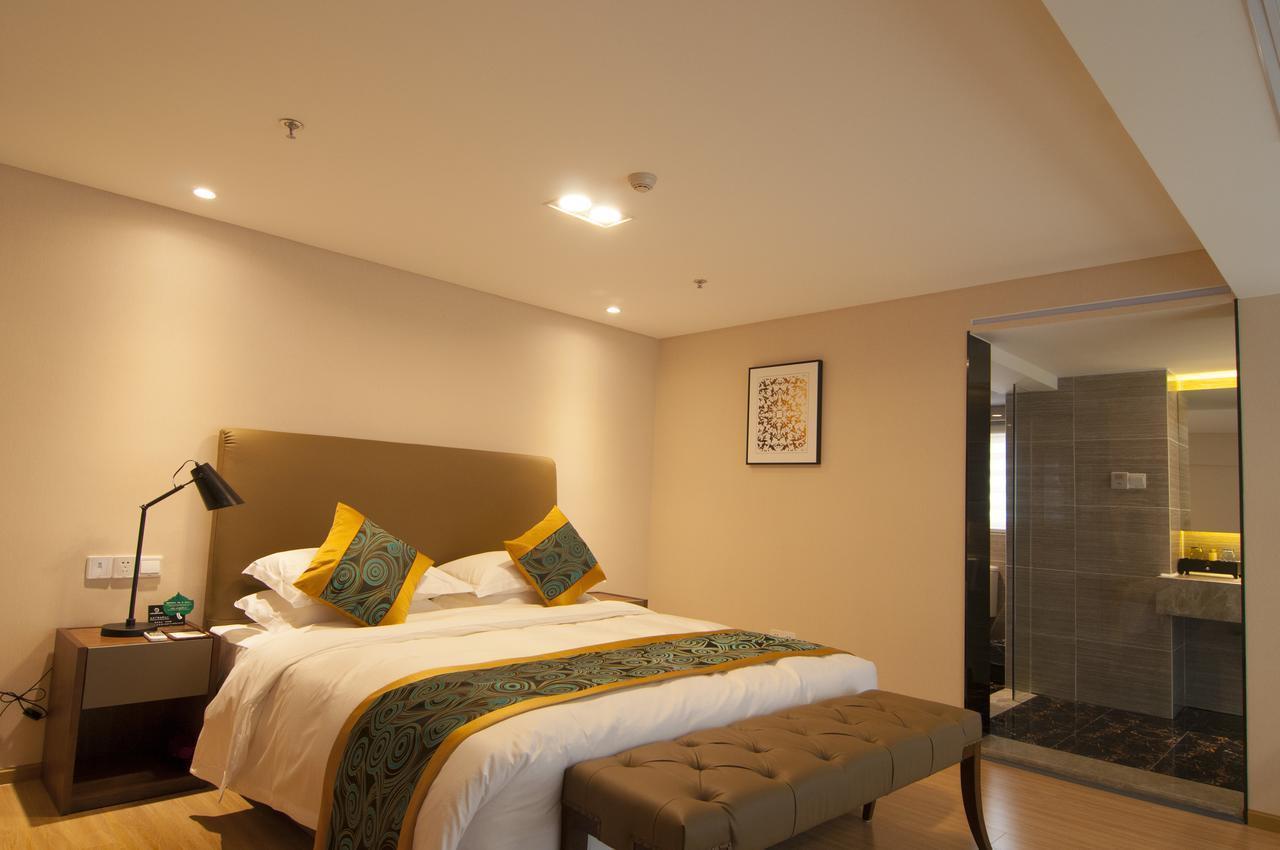 Home Plus Suite Hotel And Apartment Wu-chan Exteriér fotografie