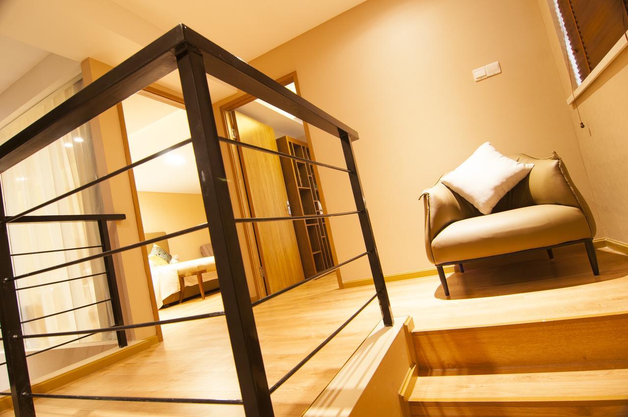 Home Plus Suite Hotel And Apartment Wu-chan Exteriér fotografie