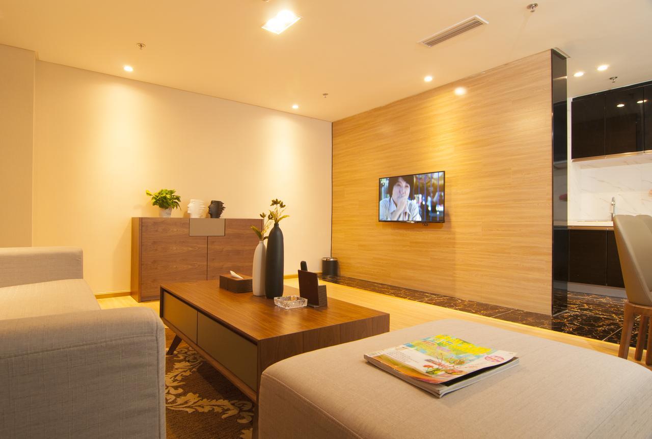 Home Plus Suite Hotel And Apartment Wu-chan Exteriér fotografie
