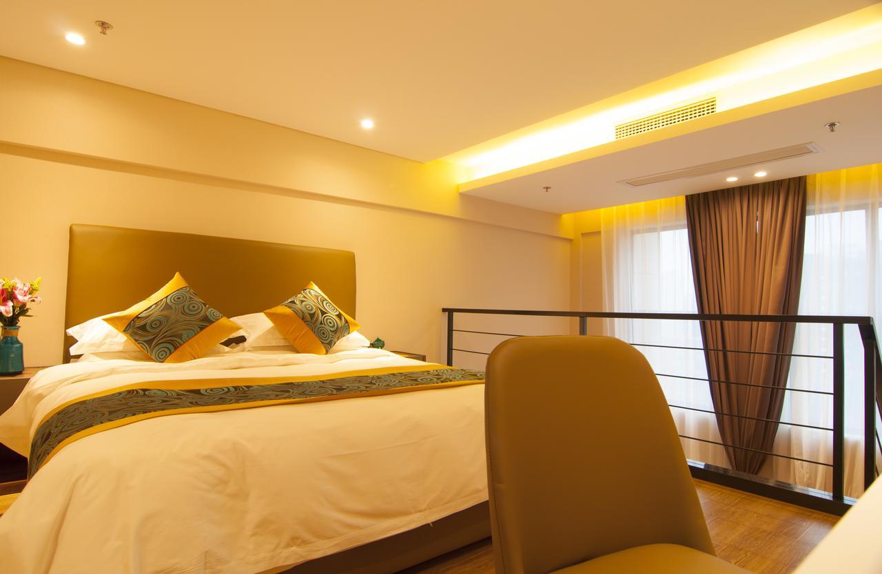Home Plus Suite Hotel And Apartment Wu-chan Exteriér fotografie