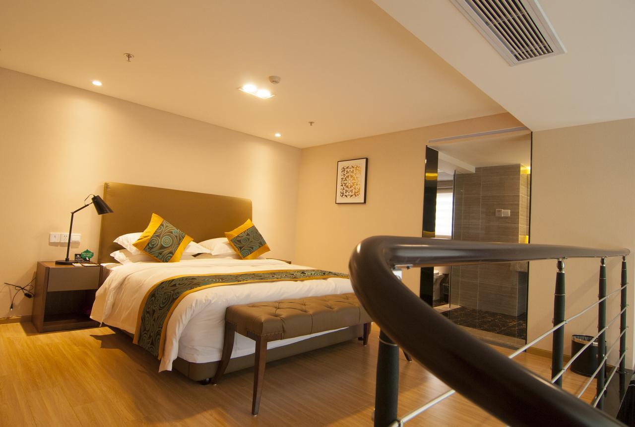 Home Plus Suite Hotel And Apartment Wu-chan Exteriér fotografie