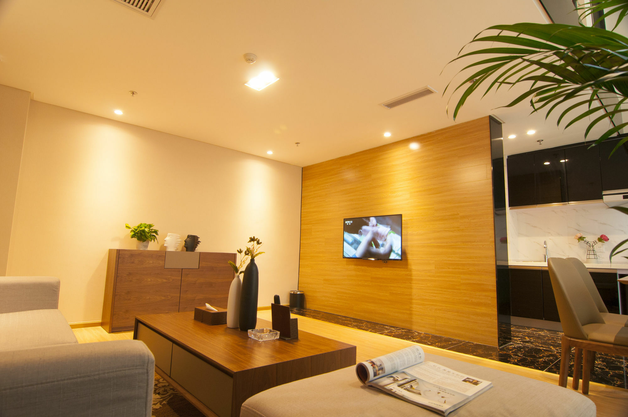 Home Plus Suite Hotel And Apartment Wu-chan Exteriér fotografie