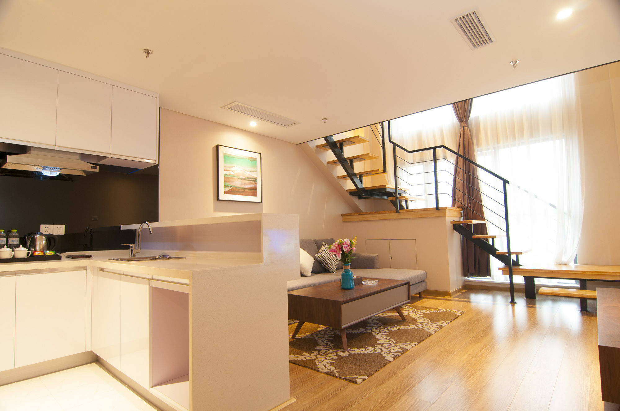 Home Plus Suite Hotel And Apartment Wu-chan Exteriér fotografie