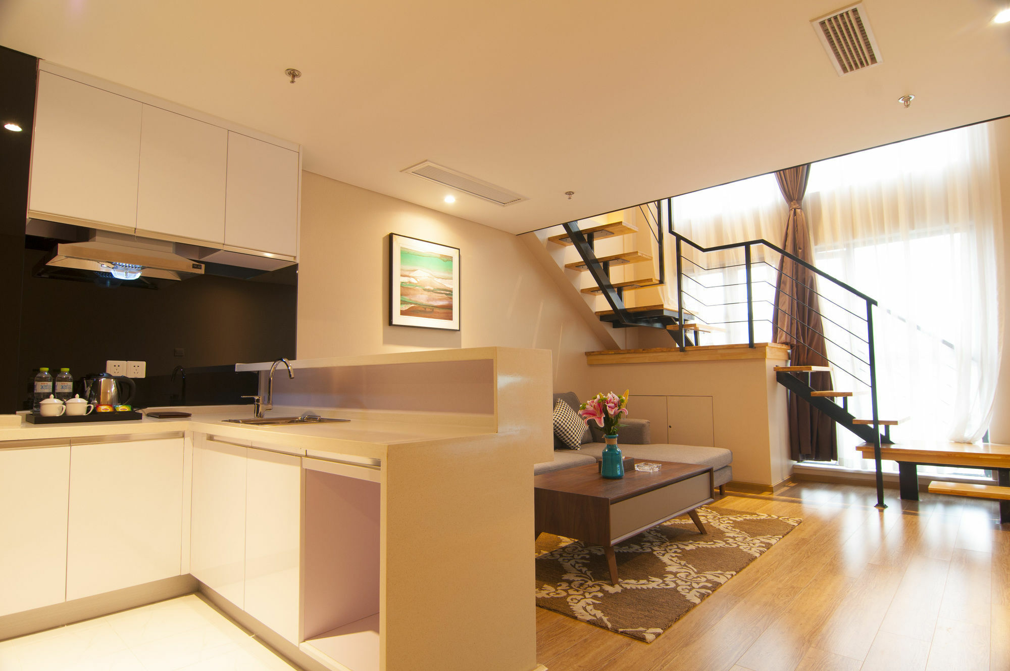 Home Plus Suite Hotel And Apartment Wu-chan Exteriér fotografie