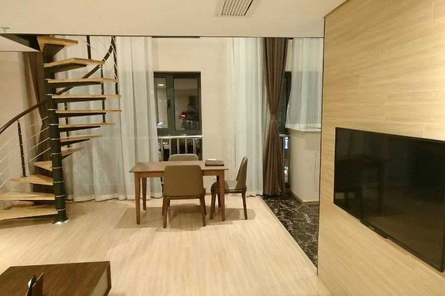 Home Plus Suite Hotel And Apartment Wu-chan Exteriér fotografie